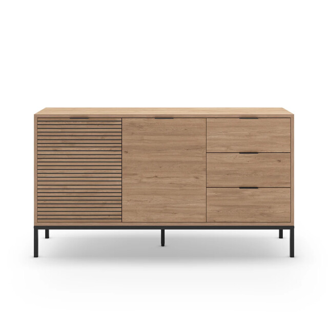 CaliCosy Buffet 3 deuren en metalen poten ariel l140 cm 2930284 large