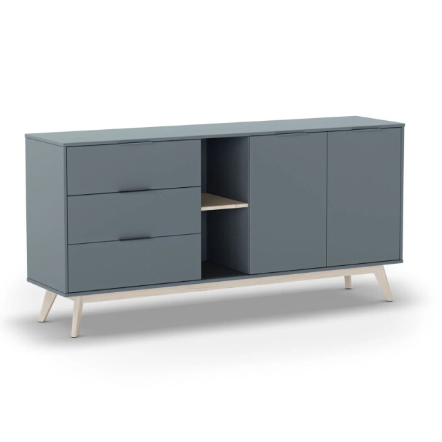 CaliCosy Buffetkast 2 deuren 2 nissen 3 laden l165 cm pisco 2930303 large