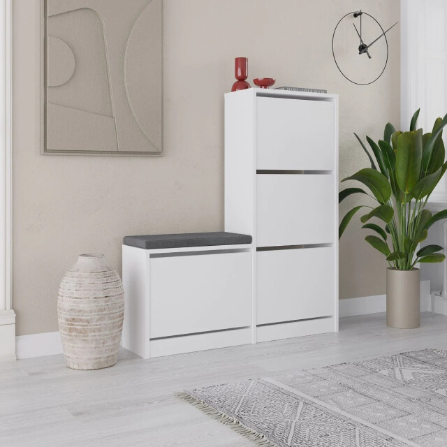 CaliCosy Schoenenkast 4 deuren l105 cm dude 2937447 large