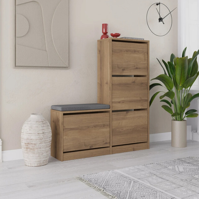 CaliCosy Schoenenkast 4 deuren l105 cm dude 2937449 large