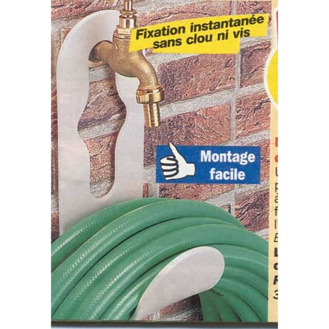CaliCosy Tuinslanghouder plastic wit set van 5 2929123 large