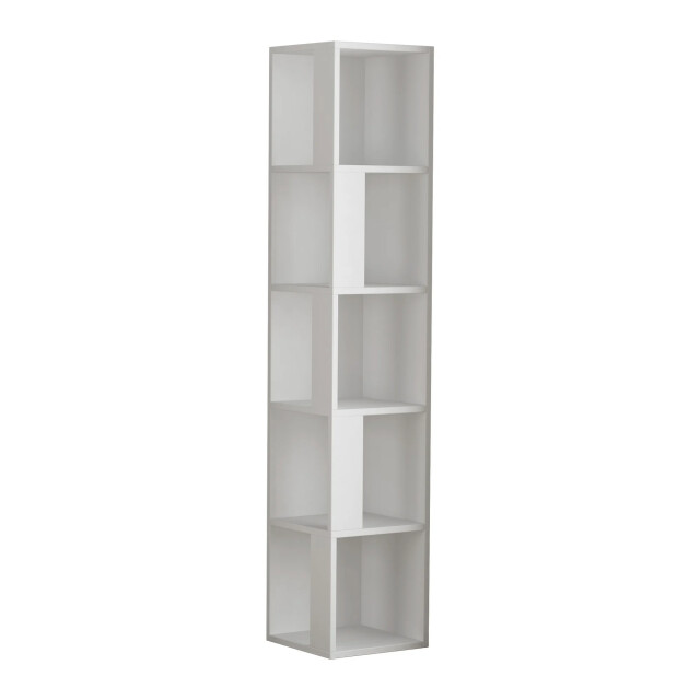 CaliCosy Hoekrek 5 planken wit h161 cm piano 2930464 large