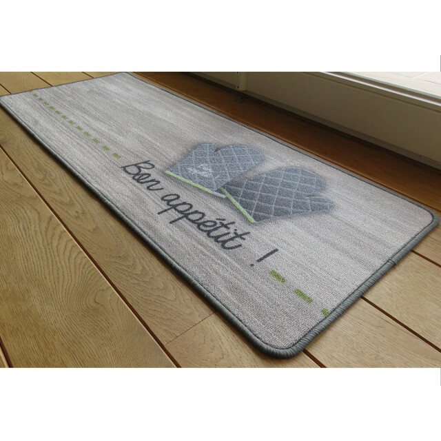 CaliCosy Zwart keukenkleed met bon appétit motief 2928426 large