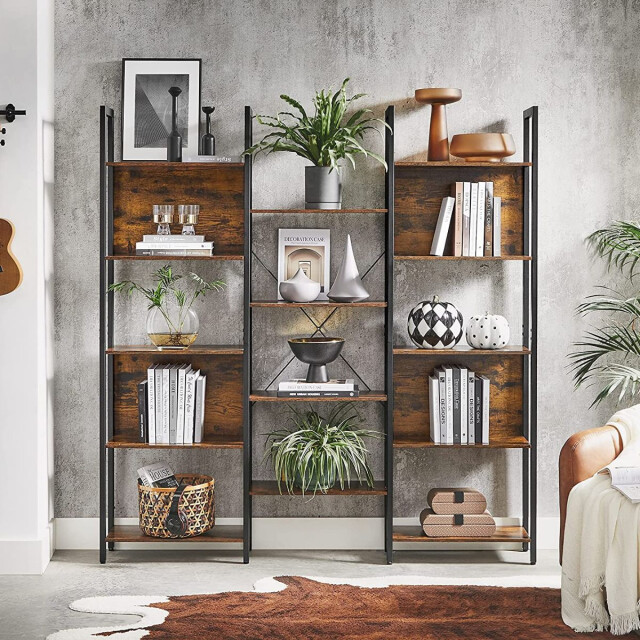 CaliCosy Rek 14 niveaus industriële stijl l158 x h166 cm 2930203 large