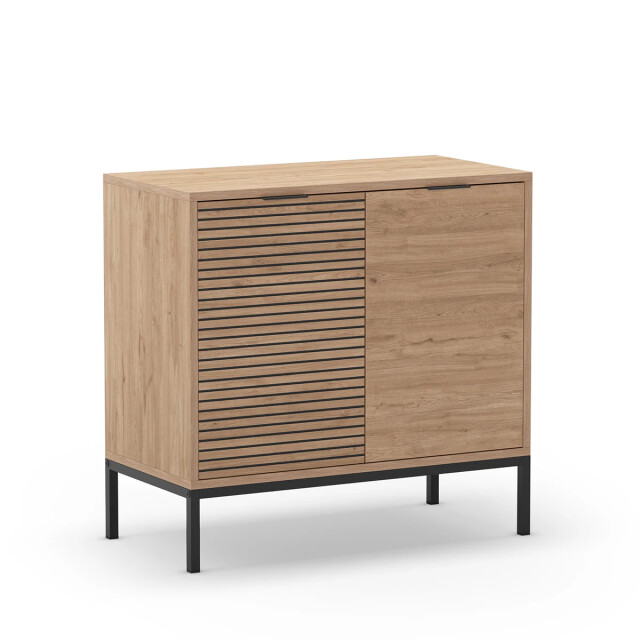 CaliCosy Kleine buffetkast met 2 deuren en metalen poten ariel l80 cm 2930283 large