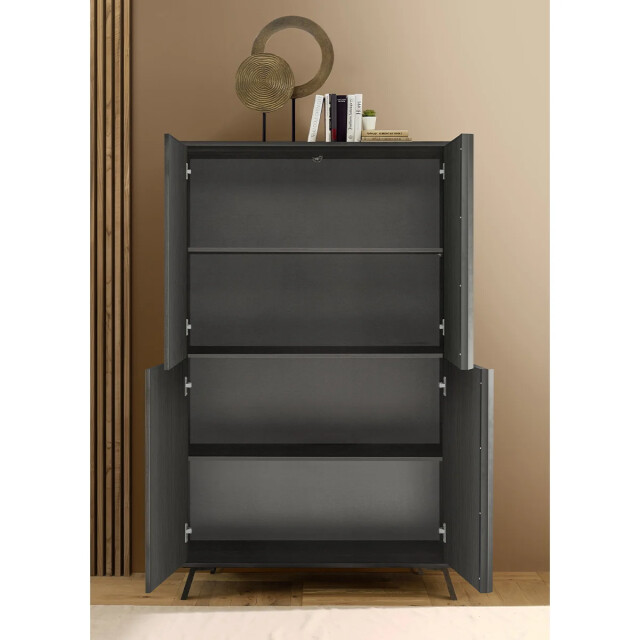 CaliCosy Woonkamerset met 1 hoge buffetkast, 1 tv-meubel, 1 lage buffetkast city 2937742 large