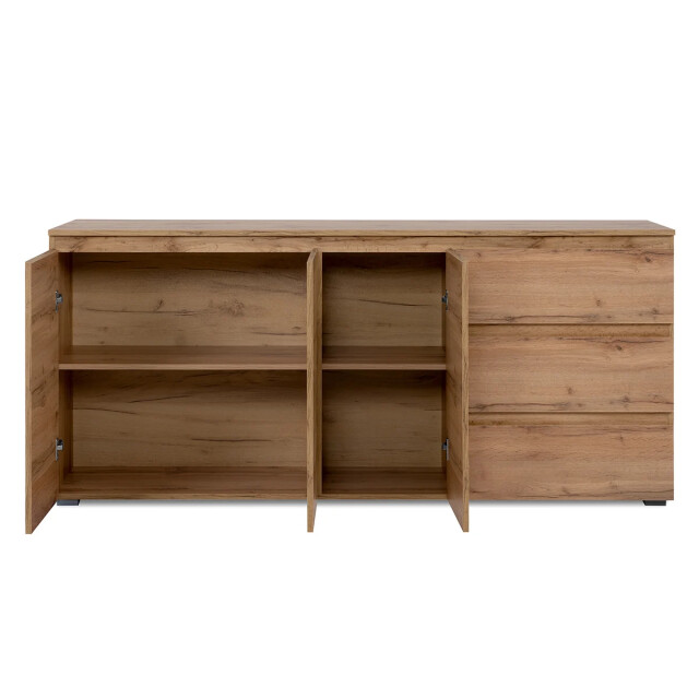 CaliCosy Dressoir met 3 deuren, 3 laden en 2 planken l178,5 x h80 cm 2937167 large