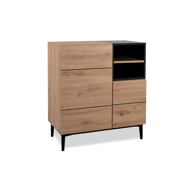 CaliCosy Buffet hoog 2 deuren 2 nissen l80 cm nola 2931922 large