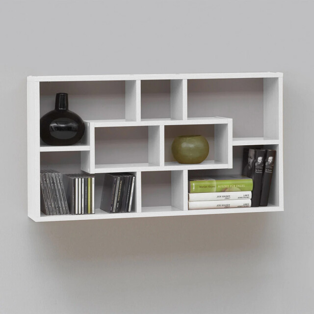 CaliCosy Rechthoekige wandplank 8 vakken l85 cm lasse 2936668 large