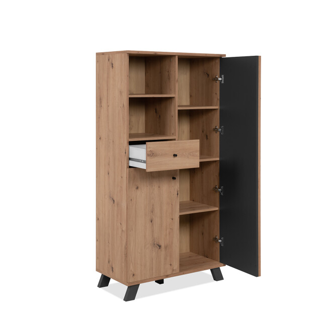 CaliCosy Buffet met 2 deuren, 2 vakken en 1 lade h156 cm medan 2930363 large