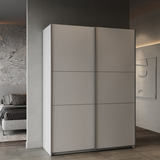 CaliCosy Kast met 2 schuifdeuren ghost l148 cm 2937808 large