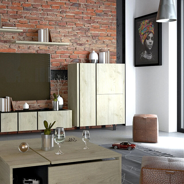 CaliCosy 3-deurs dressoir rush franse productie 2931822 large
