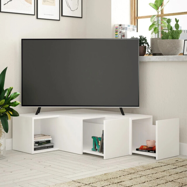 CaliCosy Tv-hoekmeubel met 2 laden en 1 vak l90 cm compact 2937468 large