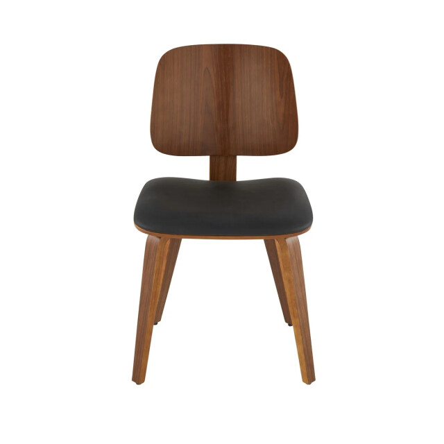 Signature Set van 6 stoelen in zwart vinyl h80,5 cm brand 3066914 large