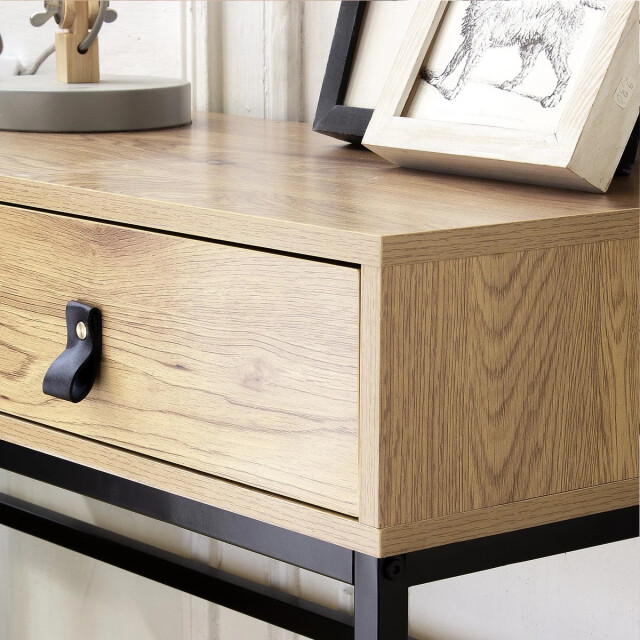 CaliCosy Console met 2 lades en eikenhouten metalen poten jill 2929662 large