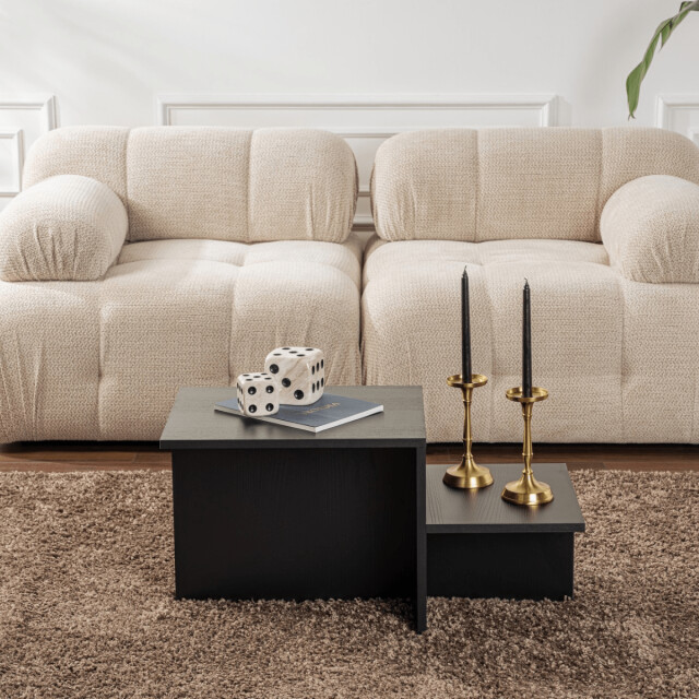 CaliCosy Salontafel 2 niveaus l80 cm harmony 3016934 large