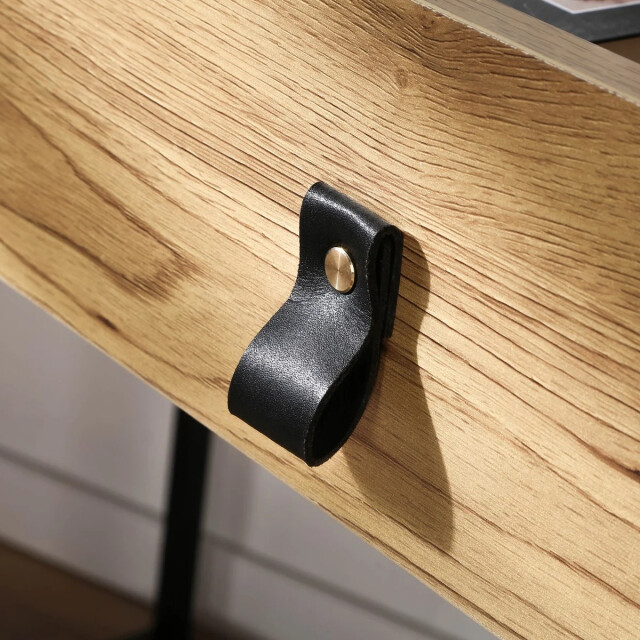 CaliCosy Console met 2 lades en eikenhouten metalen poten jill 2929662 large