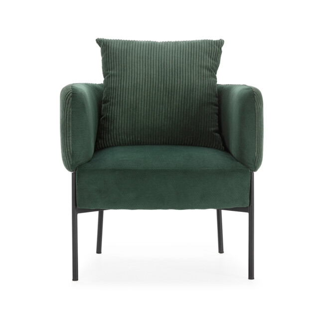 CaliCosy Fauteuil in stof met zwarte metalen poten l73 cm aruni 3078814 large