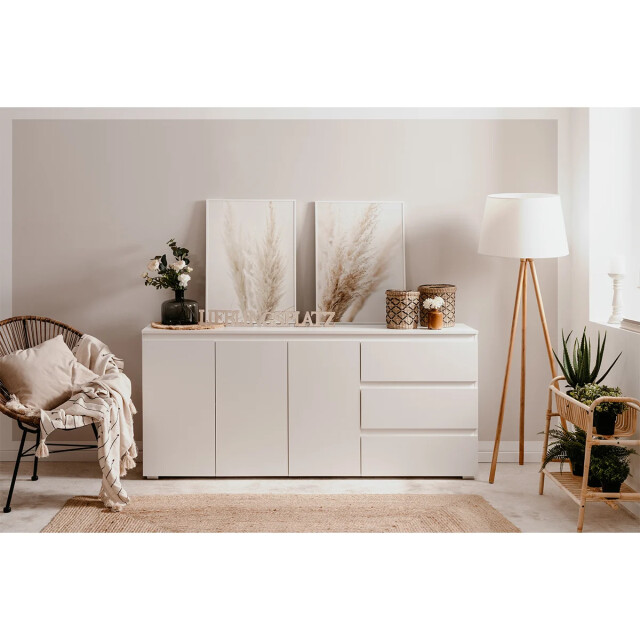 CaliCosy Dressoir met 3 deuren, 3 laden en 2 planken l178,5 x h80 cm 2937166 large