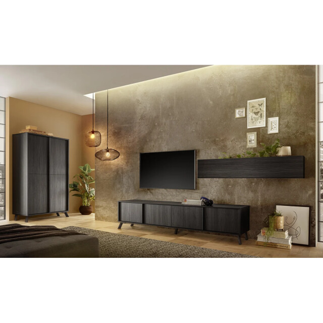 CaliCosy Woonkamerset met 1 hoge buffetkast, 1 tv-meubel, 1 lage buffetkast city 2937742 large