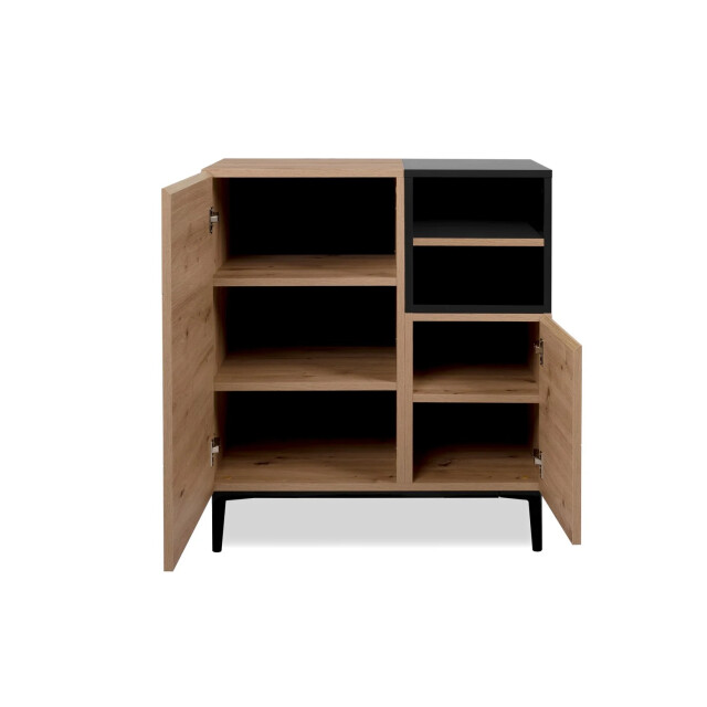 CaliCosy Buffet hoog 2 deuren 2 nissen l80 cm nola 2931922 large