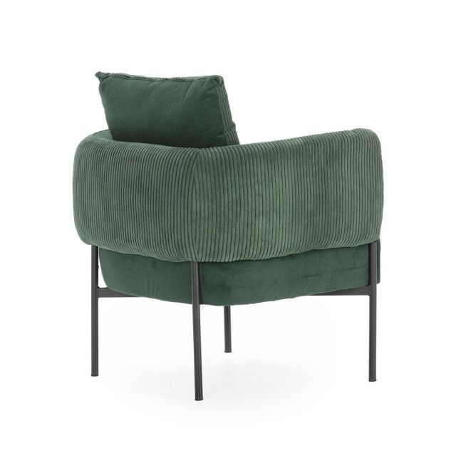 CaliCosy Fauteuil in stof met zwarte metalen poten l73 cm aruni 3078814 large