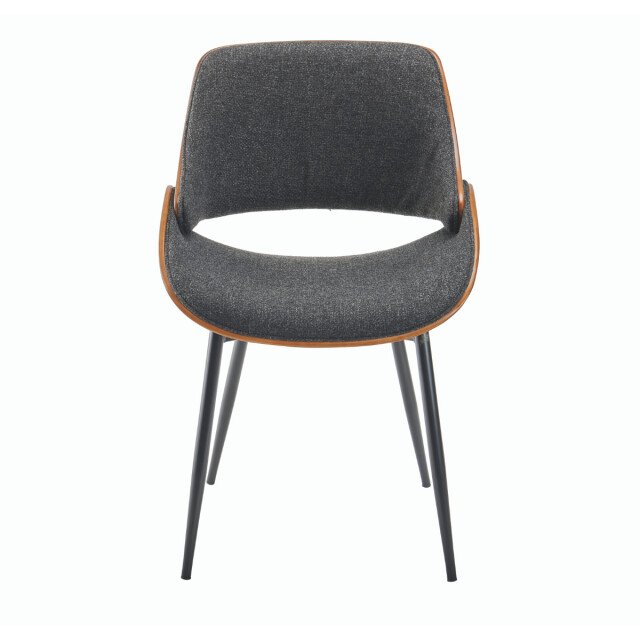 Signature Stoel met walnootafwerking en grijze stoffen zitting mannix 2929641 large