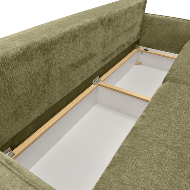 CaliCosy Slaapbank 3-zits in stof l230 cm soho 3156469 large