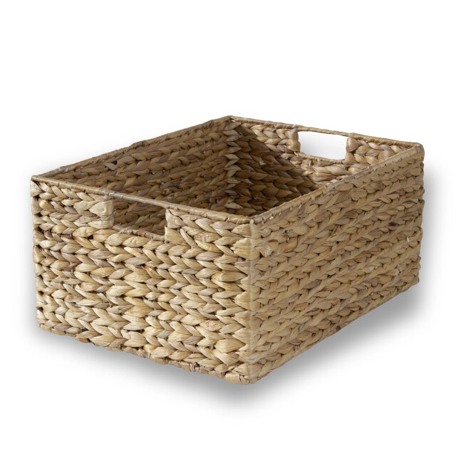 CaliCosy Waterhyacint mand met metalen frame hoogte 20 cm 2929161 large