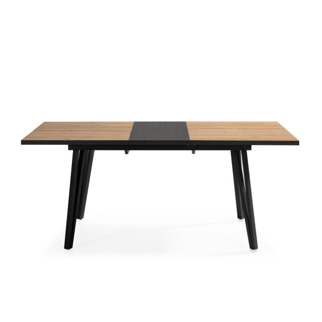CaliCosy Uitschuifbare tafel van 140 tot 180 cm met zwarte metalen poten cleo 3079549 large