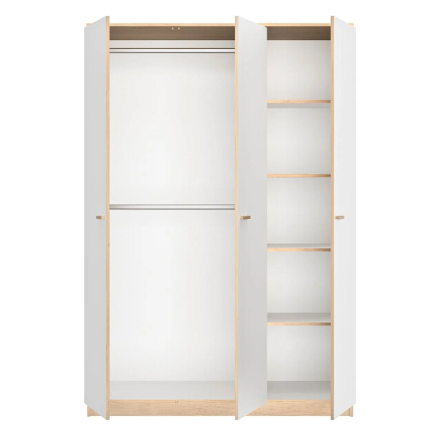 CaliCosy Kledingkast 3 deuren l136 cm tulle 2937746 large