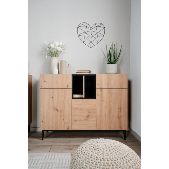 CaliCosy Buffet 3 deuren 2 nissen l120 cm nola 2932061 large