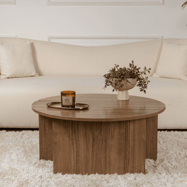 CaliCosy Set van 2 salontafels l90 cm moira 3061534 large