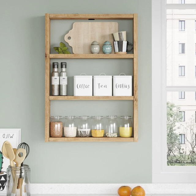 CaliCosy Wandplank met 3 legplanken h60 cm emma 3065014 large