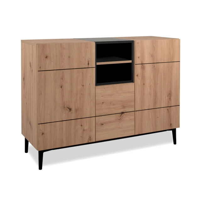 CaliCosy Buffet 3 deuren 2 nissen l120 cm nola 2932061 large