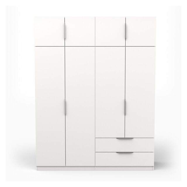 CaliCosy Kast 8 deuren en 2 laden l157,3 cm ghost 2937825 large