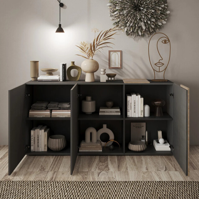 CaliCosy Buffet 3 deuren pluton l181 cm 2937785 large