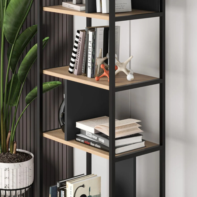 CaliCosy Boekenrek met metalen poten h175 cm alabama 2930280 large
