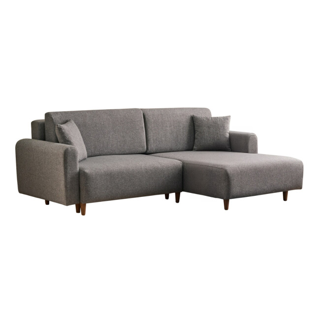 CaliCosy Hoekbank met slaapfunctie en rechtse chaise longue in stof l246 cm mane 3079648 large