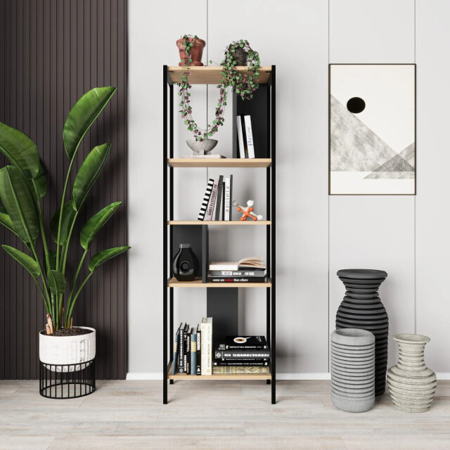 CaliCosy Boekenrek met metalen poten h175 cm alabama 2930280 large