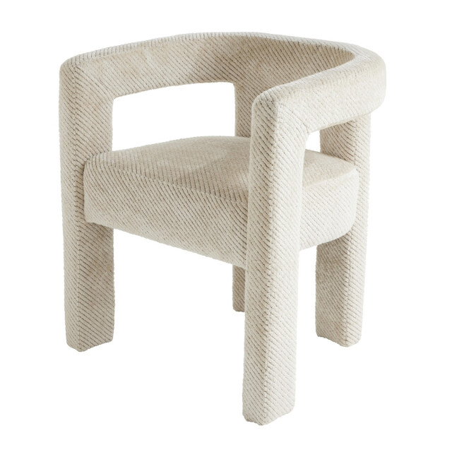 Signature Bridge-fauteuil in écru stof l63 cm tapissier 3061013 large