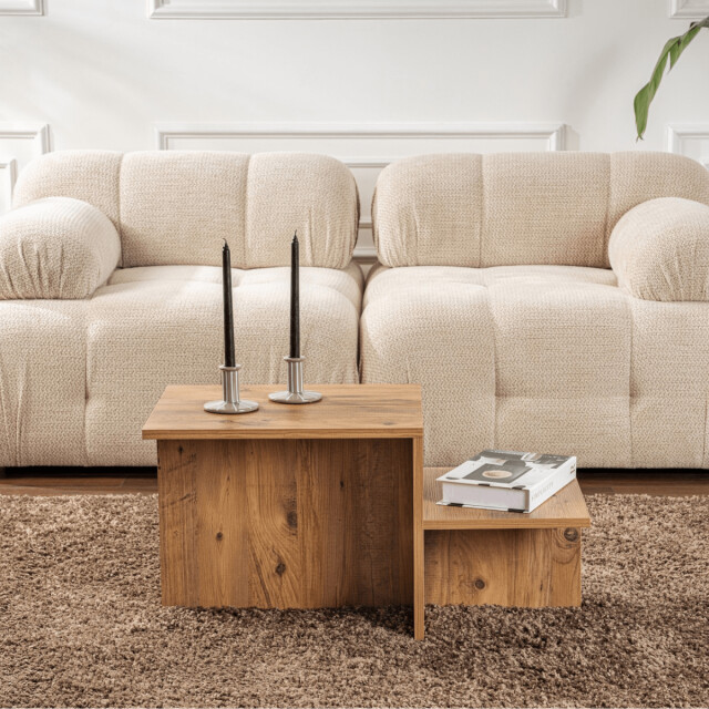 CaliCosy Salontafel 2 niveaus l80 cm harmony 3016933 large