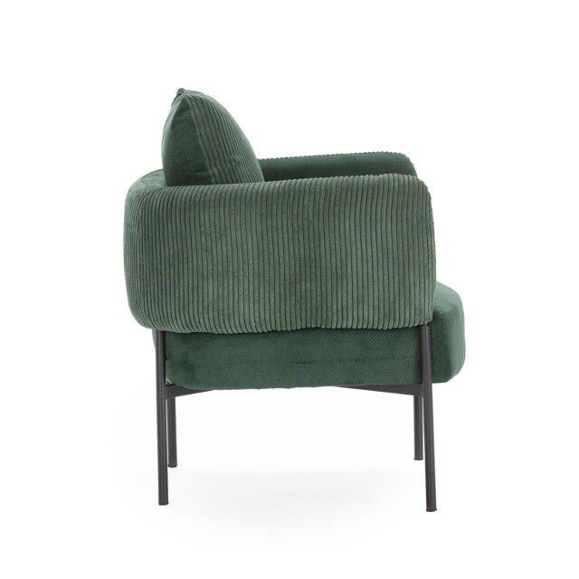 CaliCosy Fauteuil in stof met zwarte metalen poten l73 cm aruni 3078814 large