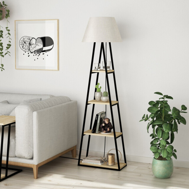 CaliCosy Lamp met 4 planken h165 cm pal 3042313 large
