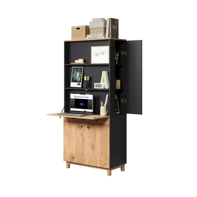 CaliCosy Bureau met multifunctionele opbergruimte h175 cm oplossing 2930380 large