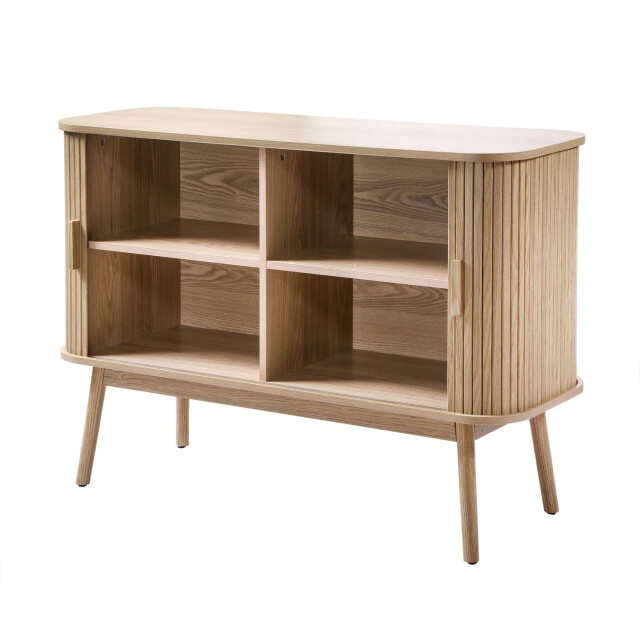 CaliCosy Buffet houtdecor 2 schuifdeuren vintage l110cm 2930320 large
