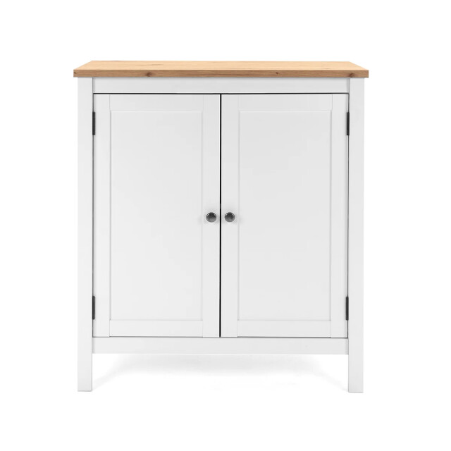 CaliCosy Ladekast met 2 deuren l80 cm wit decor bergen 2929979 large