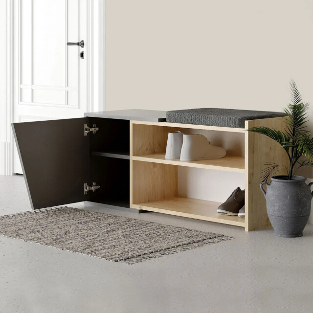 CaliCosy Schoenenkast 1 deur l104 cm fiona 2937504 large