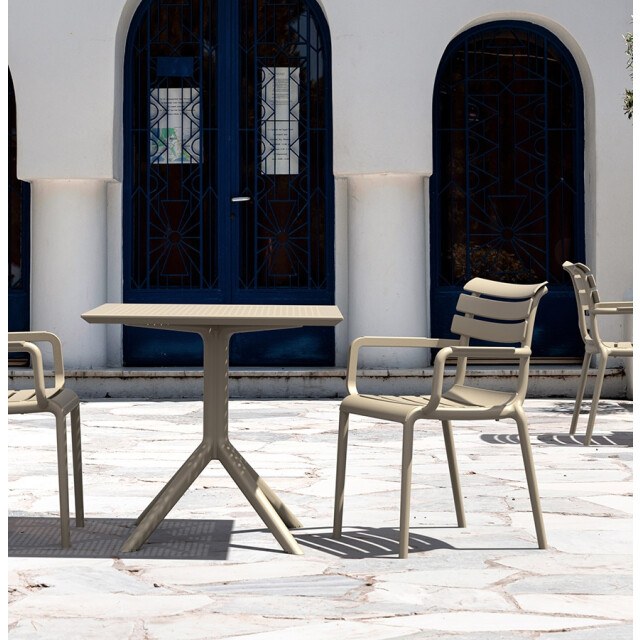 Alterego Tuinstoel met armleuningen flora 58x59x84 cm 3190795 large