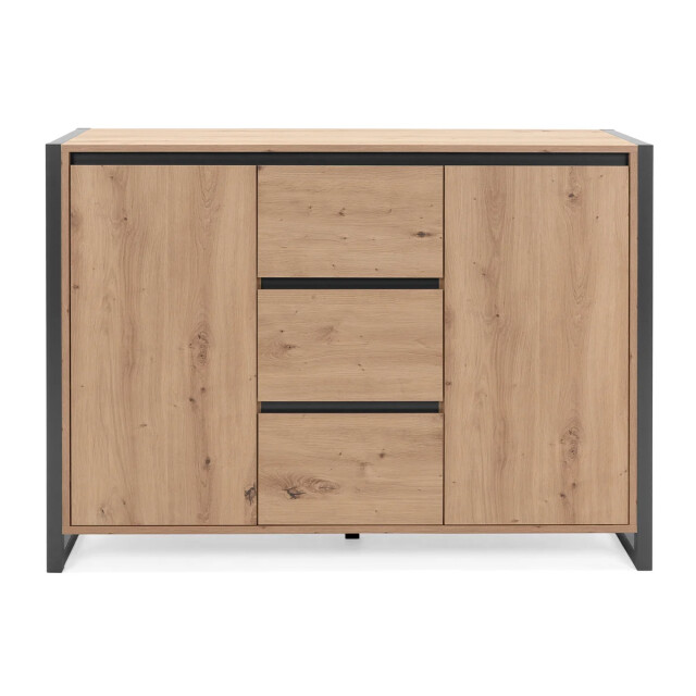 CaliCosy Dressoir met 2 deuren en 3 laden l120 cm industriële stijl denver. 2931917 large